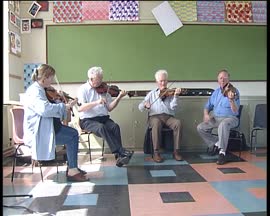 Máire O'Keeffe's fiddle class - Monday [videorecording] / Máire O'Keeffe
