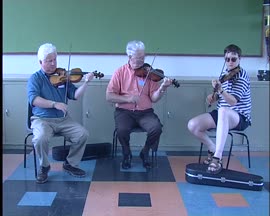 Máire O'Keeffe's fiddle class - Monday [videorecording] / Máire O'Keeffe ; [various performers]