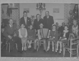 Jim Brophy, Paddy McGowan and Friends, Kilmainham Home, 1958 [negative] / [unidentified photograp...