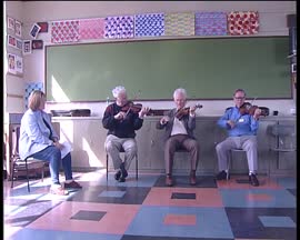 Máire O'Keeffe's fiddle class - Friday, part 2 [videorecording] / Máire O'Keeffe ; [various perfo...