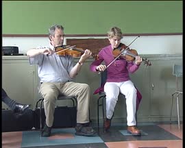 Máire O'Keeffe's fiddle class - Wednesday [videorecording] / Máire O'Keeffe ; [various performers]